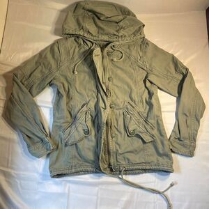 American-eagle-outfitters Women's Green and Khaki Jacket XS